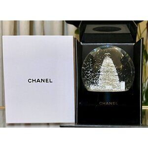 Chanel Limited Edition Snow Globe With Box